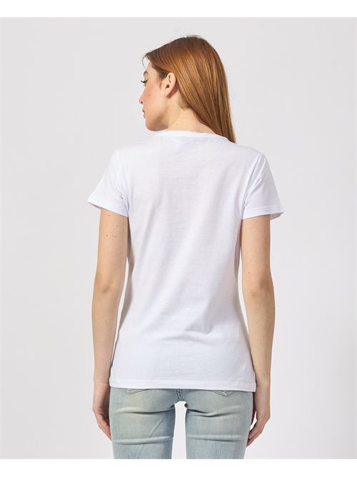 T-shirt donna Yes Zee in cotone con stampa YES ZEE | T222-T9010101